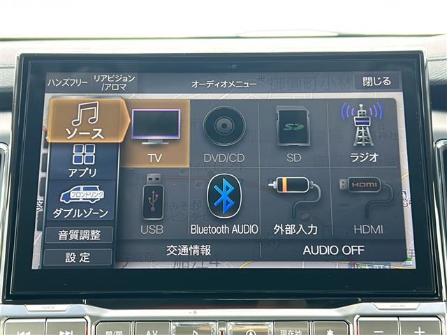 デリカＤ：５ シャモニー　登録済未使用車　ＡＬＰＩＮＥ１１型ナビ　全周囲　ＢＳＭ　ＡＣ１００Ｖ充電　ＵＳＢ　スペアキー　ハンドルヒーター　シートヒーター　パワーシート　パワーバックドア　両側電動　ＬＥＤ　オートハイビーム　禁煙（5枚目）