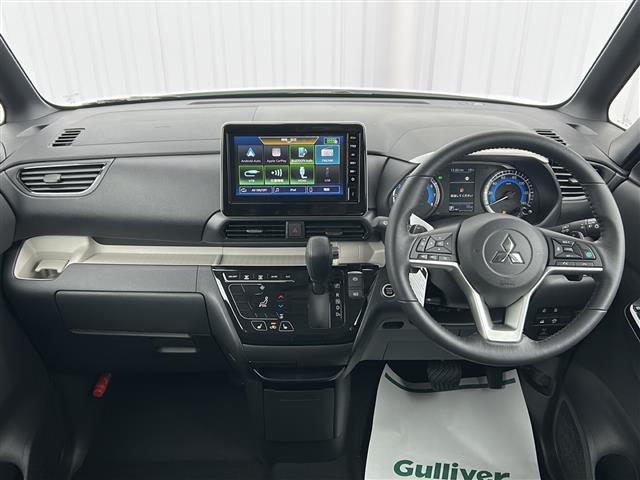 デリカミニ Ｔ　プレミアム　届出済未使用車　全周囲　マイパイロット　デジタルインナーミラー　スペアキー　前席シートヒーター　ハーフレザーシート　両側電動　前後コーナーセンサー　ハンドルヒーター　レーダークルーズコントロール（2枚目）