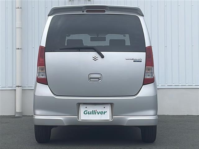 ワゴンＲ ＦＸリミテッドＩＩ　スペアキー　純正フロアマット　ＣＤプレーヤー　本革巻きステアリング　オートエアコン　ダブルエアーバック　　　プッシュスタート　ウィンカーミラー　ドアバイザー　電動格納ミラー　純正アルミホイール（34枚目）