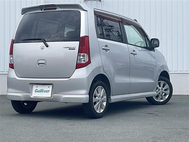 ワゴンＲ ＦＸリミテッドＩＩ　スペアキー　純正フロアマット　ＣＤプレーヤー　本革巻きステアリング　オートエアコン　ダブルエアーバック　　　プッシュスタート　ウィンカーミラー　ドアバイザー　電動格納ミラー　純正アルミホイール（35枚目）