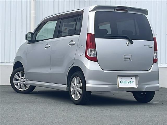 ワゴンＲ ＦＸリミテッドＩＩ　スペアキー　純正フロアマット　ＣＤプレーヤー　本革巻きステアリング　オートエアコン　ダブルエアーバック　　　プッシュスタート　ウィンカーミラー　ドアバイザー　電動格納ミラー　純正アルミホイール（43枚目）