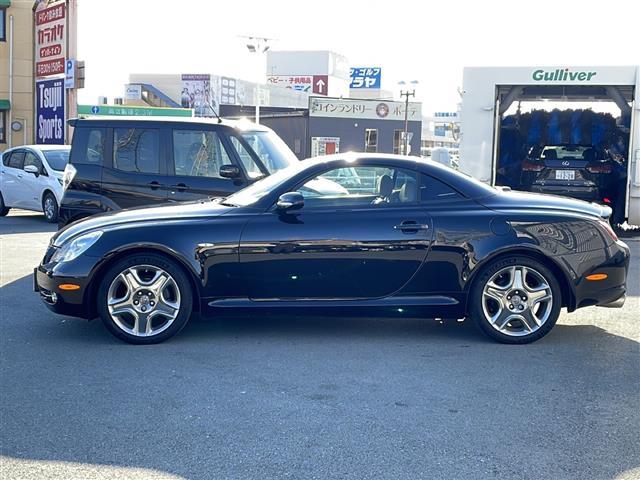 SC SC430 純正ナビ 社外ディスプレイオーディオ 本革シート ETC スペアキー 前後コーナーセンサー パワーシート シートヒーター メモリーシート 前方ドラレコ オートライト ウッドコンピステア(33枚目)