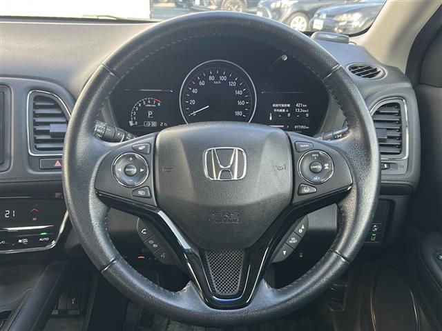 ヴェゼル Ｘ・ホンダセンシング　社外ナビ　バックカメラ　ビルトインＥＴＣ　前後クリアランスソナー　スペアキー　ドラレコ　ＵＳＢ給電　追従クルーズコントロール　レーンキープアシスト　ＬＥＤオートライト　電動格納ミラー　純正ＡＷ　禁煙車（42枚目）