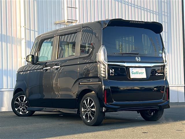 Ｎ－ＢＯＸカスタム Ｇ・Ｌホンダセンシング　純正ナビ　バックカメラ　ビルトインＥＴＣ　両側パワースライドドア　スペアキー　後方コーナーセンサー　前後ドラレコ　ＵＳＢ給電　追従クルーズコントロール　レーンキープ　ＬＥＤオートライト　禁煙車（35枚目）
