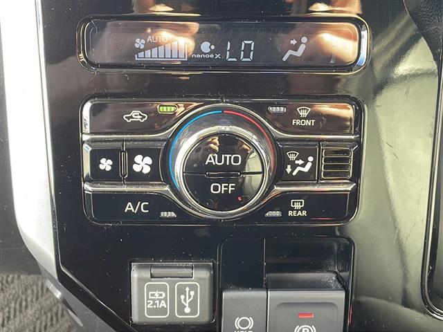 ルーミー カスタムＧ－Ｔ　純正ディスプレイオーディオ　ＡｐｐｌｅＣａｒＰｌａｙ　両側電動ドア　全方位カメラ　前後ドラレコ　ビルトインＥＴＣ　コーナーセンサー　シートヒーター　ＬＥＤライト　衝突軽減ブレーキ　レザー調シートカバー（11枚目）