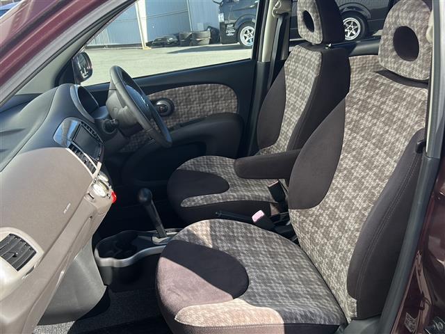 マーチ ボレロ　禁煙　純正ナビ　バックカメラ　オートライト　フォグランプ　スマートキー　ＡＵＴＥＣＨホイール　電動格納ミラー　純正フロアマット　純正ドアバイザー（21枚目）