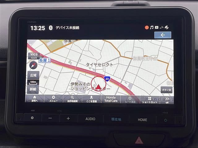 Ｎ－ＢＯＸカスタム ターボ　禁煙　純正ナビ　バックカメラ　前後ドラレコ　ＥＴＣ　ハーフレザーシート　シートヒーター　両側パワースライドドア　ＵＳＢ、タイプＣ給電　レーンキープアシスト　ＬＥＤオートライト（3枚目）