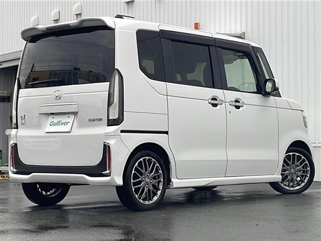 Ｎ－ＢＯＸカスタム ターボ　禁煙　純正ナビ　バックカメラ　前後ドラレコ　ＥＴＣ　ハーフレザーシート　シートヒーター　両側パワースライドドア　ＵＳＢ、タイプＣ給電　レーンキープアシスト　ＬＥＤオートライト（37枚目）