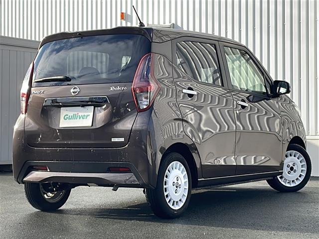 デイズ ボレロ X 禁煙 純正9インチナビ 全方位カメラ アラウンドビューモニター 前後ドラレコ ETC USB給電 前後クリアランスソナー プリクラッシュ オートライト 革巻きステア ステアスイッチ(36枚目)