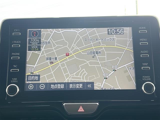 ヤリスクロス ハイブリッドZ 禁煙 純正ナビ APPLECARPLAY バックカメラ 純正ドラレコ ビルトインETC BSM シートヒーター USB給電 レーンキープアシスト レーダークルーズコントロール 衝突被害軽減システム(3枚目)