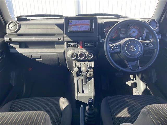 ジムニー XC 禁煙 社外ナビ フルセグTV バックカメラ シートヒーター クルーズコントロール 背面タイヤ ステアリングスイッチ LEDオートライト フォグランプ ヘッドライトウォッシャー 電動格納ウィンカーミラー(2枚目)