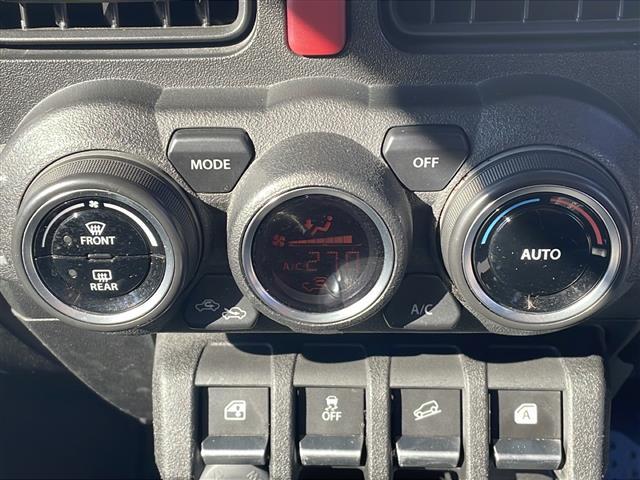 ジムニー XC 禁煙 社外ナビ フルセグTV バックカメラ シートヒーター クルーズコントロール 背面タイヤ ステアリングスイッチ LEDオートライト フォグランプ ヘッドライトウォッシャー 電動格納ウィンカーミラー(15枚目)