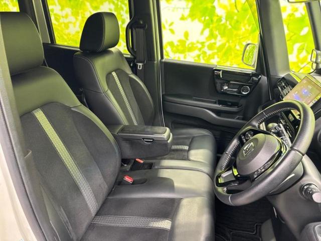 Ｎ－ＢＯＸカスタム Ｌ・ターボ　保証書／純正　８インチ　ＳＤナビ／フリップダウンモニター　純正　１１．５インチ／ホンダセンシング／両側電動スライドドア／シートヒーター／車線逸脱防止支援システム／シート　ハーフレザー　ターボ　禁煙車（4枚目）