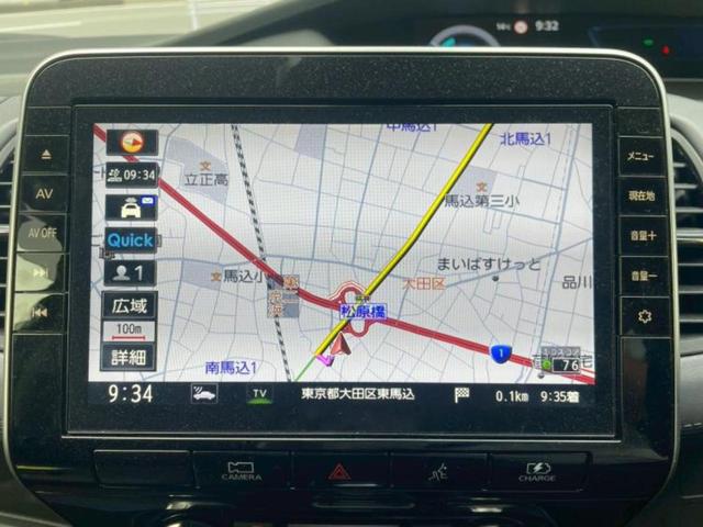 セレナ eパワーハイウェイスターV 純正 10インチ SDナビ/フリップダウンモニター/インテリジェントルームミラー/衝突安全装置/両側電動スライドドア/アラウンドビューモニター/車線逸脱防止支援システム/ドライブレコーダー 社外(9枚目)