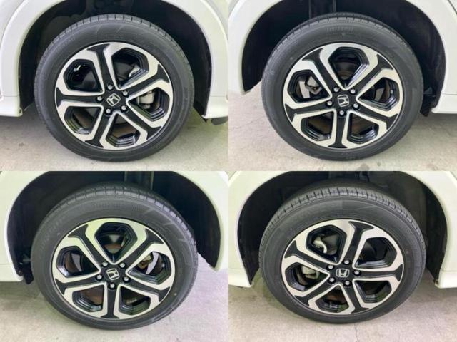 ヴェゼル ハイブリッドＺ・ホンダセンシング　新品タイヤ／保証書／純正　８インチ　ＳＤナビ／シートヒーター／シート　ハーフレザー／ヘッドランプ　ＬＥＤ／ＥＴＣ／ＥＢＤ付ＡＢＳ／横滑り防止装置／アイドリングストップ／バックモニター／フルセグＴＶ（41枚目）