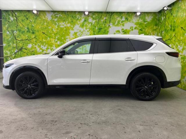 CX-8 XDスポーツアピアランス 新品タイヤ/保証書/ディスプレイオーディオ/衝突安全装置/シートヒーター/全方位モニター/車線逸脱防止支援システム/電動バックドア/ヘッドランプ LED/ETC/EBD付ABS/横滑り防止装置 記録簿(2枚目)