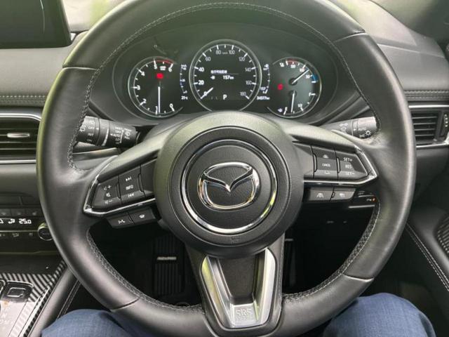 CX-8 XDスポーツアピアランス 新品タイヤ/保証書/ディスプレイオーディオ/衝突安全装置/シートヒーター/全方位モニター/車線逸脱防止支援システム/電動バックドア/ヘッドランプ LED/ETC/EBD付ABS/横滑り防止装置 記録簿(14枚目)