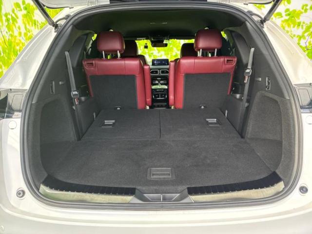 CX-8 XDスポーツアピアランス 新品タイヤ/保証書/ディスプレイオーディオ/衝突安全装置/シートヒーター/全方位モニター/車線逸脱防止支援システム/電動バックドア/ヘッドランプ LED/ETC/EBD付ABS/横滑り防止装置 記録簿(21枚目)