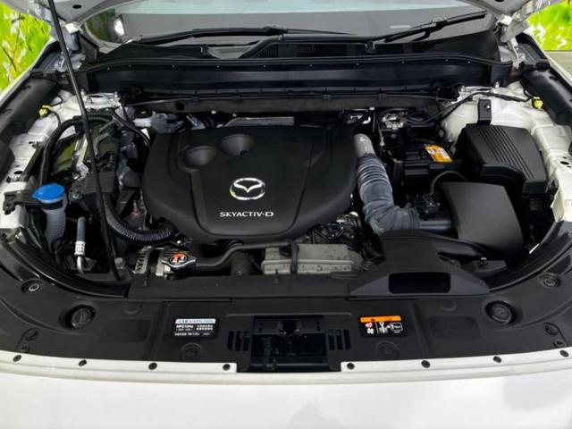 CX-8 XDスポーツアピアランス 新品タイヤ/保証書/ディスプレイオーディオ/衝突安全装置/シートヒーター/全方位モニター/車線逸脱防止支援システム/電動バックドア/ヘッドランプ LED/ETC/EBD付ABS/横滑り防止装置 記録簿(59枚目)