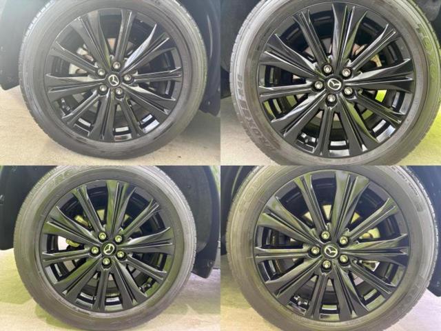 CX-8 XDスポーツアピアランス 新品タイヤ/保証書/ディスプレイオーディオ/衝突安全装置/シートヒーター/全方位モニター/車線逸脱防止支援システム/電動バックドア/ヘッドランプ LED/ETC/EBD付ABS/横滑り防止装置 記録簿(62枚目)