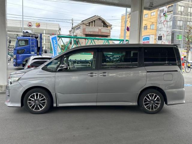 ヴォクシー ZSキラメキ 保証書/純正 SDナビ/両側電動スライドドア/ヘッドランプ LED/Bluetooth接続/ETC/EBD付ABS/横滑り防止装置/アイドリングストップ/バックモニター/フルセグTV/禁煙車(2枚目)