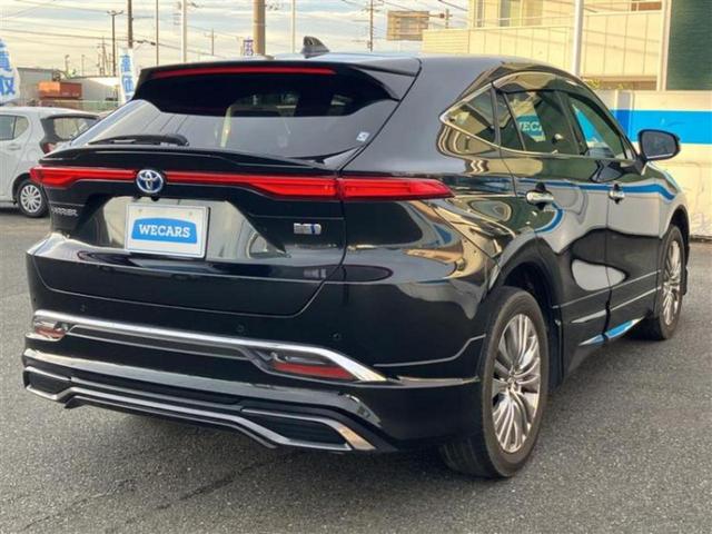 ハリアーハイブリッド Ｚ　新品タイヤ／モデリスタエアロ／ＪＢＬ／保証書／純正　１２．３インチ　メモリーナビ／デジタルインナーミラー／衝突安全装置／パノラミックビューモニター／車線逸脱防止支援システム／シート　ハーフレザー（3枚目）