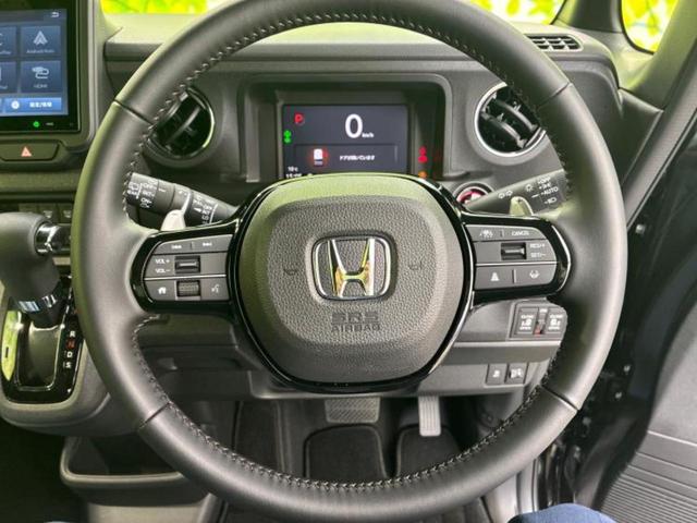 Ｎ－ＢＯＸカスタム ターボ　保証書／ディスプレイオーディオ８インチ／ホンダセンシング／両側電動スライドドア／シートヒーター／車線逸脱防止支援システム／ヘッドランプ　ＬＥＤ／Ｂｌｕｅｔｏｏｔｈ接続／ＥＢＤ付ＡＢＳ　ターボ　禁煙車（13枚目）