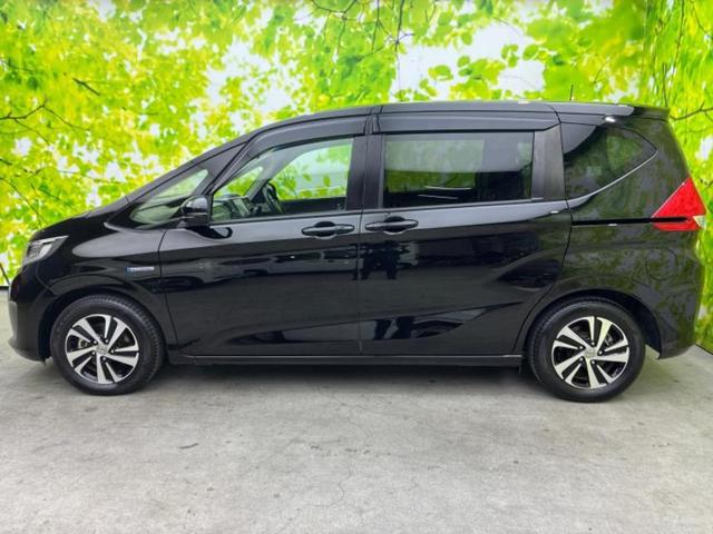 フリードハイブリッド ハイブリッドＧホンダセンシング　純正　９インチ　ＳＤナビ／衝突安全装置／両側電動スライドドア／車線逸脱防止支援システム／シート　ハーフレザー／ドライブレコーダー　前後／ヘッドランプ　ＬＥＤ／ＥＴＣ／ＥＢＤ付ＡＢＳ／横滑り防止装置（2枚目）