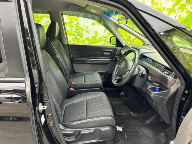 フリードハイブリッド ハイブリッドＧホンダセンシング　純正　９インチ　ＳＤナビ／衝突安全装置／両側電動スライドドア／車線逸脱防止支援システム／シート　ハーフレザー／ドライブレコーダー　前後／ヘッドランプ　ＬＥＤ／ＥＴＣ／ＥＢＤ付ＡＢＳ／横滑り防止装置（4枚目）