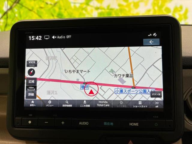 Ｎ－ＢＯＸ ヒョウジュン　保証書／純正　８インチ　ナビ／ホンダセンシング／電動スライドドア／シートヒーター　前席／車線逸脱防止支援システム／登録済未使用車／ヘッドランプ　ＬＥＤ／Ｂｌｕｅｔｏｏｔｈ接続／ＥＢＤ付ＡＢＳ　禁煙車（10枚目）