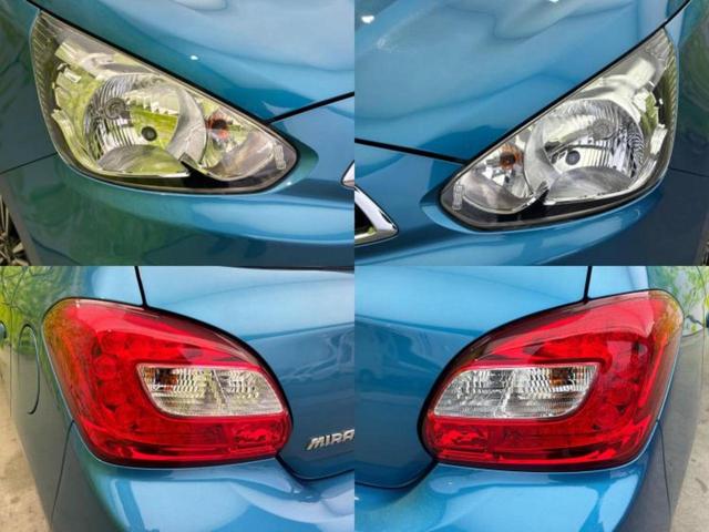 ミラージュ Ｍ　新品タイヤ／社外　ＳＤナビ／衝突安全装置／ＥＢＤ付ＡＢＳ／横滑り防止装置／アイドリングストップ／エアバッグ　運転席／エアバッグ　助手席／アルミホイール　社外　１４インチ／パワーウインドウ　ワンオーナー（59枚目）