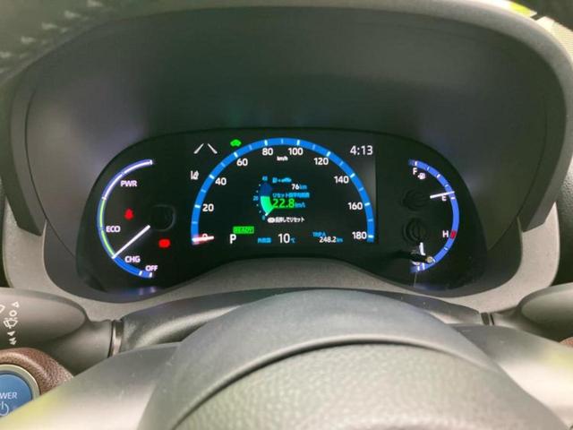 ヤリスクロス ハイブリッドＺ　保証書／ディスプレイオーディオ＋ナビ８インチ／衝突安全装置／シートヒーター／パノラミックビューモニター／車線逸脱防止支援システム／シート　ハーフレザー／ドライブレコーダー　社外　衝突被害軽減システム（13枚目）