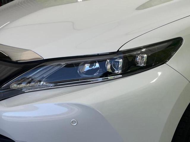 ハリアー プレミアム　サンルーフ／社外　９インチ　ＳＤナビ／衝突安全装置／車線逸脱防止支援システム／シート　ハーフレザー／電動バックドア／ヘッドランプ　ＬＥＤ／ＥＴＣ／ＥＢＤ付ＡＢＳ／横滑り防止装置　衝突被害軽減システム（36枚目）