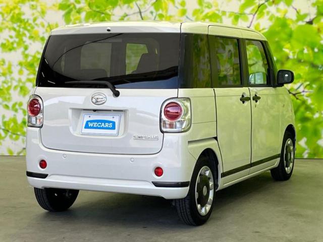 ムーヴキャンバス GブラックアクセントリミテッドSA3 新品タイヤ/社外 SDナビ/衝突安全装置/両側電動スライドドア/パノラマモニター/車線逸脱防止支援システム/ヘッドランプ LED/Bluetooth接続/ETC/EBD付ABS/横滑り防止装置(3枚目)