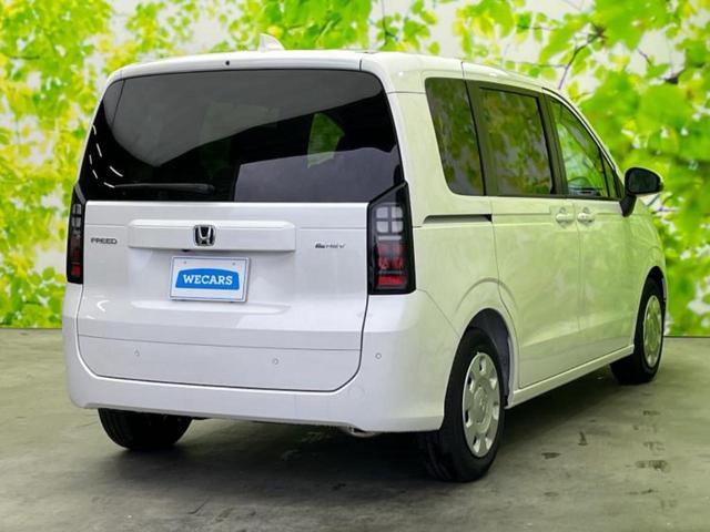 フリード eHEVエアー 保証書/純正 8インチ ナビ/ホンダセンシング/両側電動スライドドア/車線逸脱防止支援システム/登録済未使用車/ヘッドランプ LED/USBジャック/Bluetooth接続/EBD付ABS 禁煙車(3枚目)