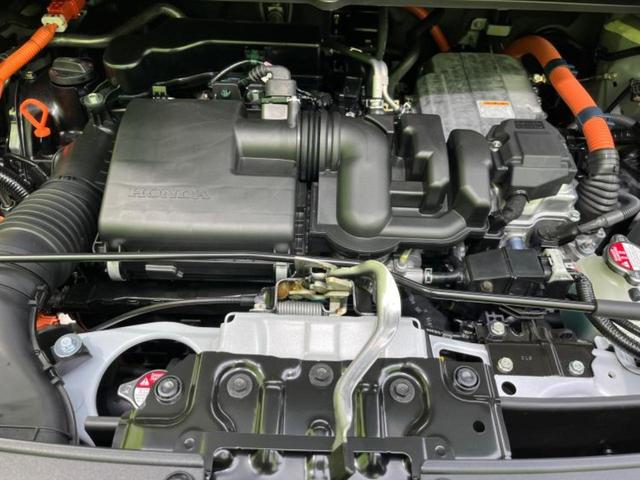 フリード eHEVエアー 保証書/純正 8インチ ナビ/ホンダセンシング/両側電動スライドドア/車線逸脱防止支援システム/登録済未使用車/ヘッドランプ LED/USBジャック/Bluetooth接続/EBD付ABS 禁煙車(55枚目)