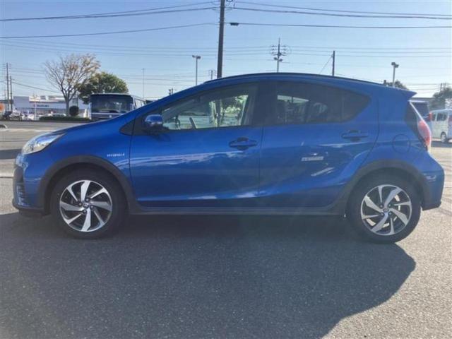 アクア クロスオーバー 純正 SDナビ/トヨタセーフティセンス/シートヒーター 前席/車線逸脱防止支援システム/シート 合皮/ヘッドランプ HID/Bluetooth接続/ETC2.0/EBD付ABS/横滑り防止装置(2枚目)