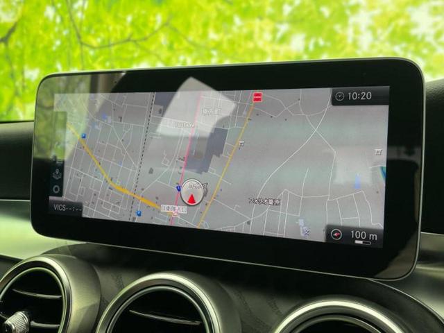 Ｃクラスステーションワゴン Ｃ２００ワゴンＡＶＧ　ＡＭＧライン　保証書／純正　ナビ／衝突安全装置／シートヒーター／シート　合皮／パーキングアシスト　バックガイド／パーキングアシスト　自動操舵／電動バックドア／ドライブレコーダー　前後　衝突被害軽減システム　禁煙車（10枚目）