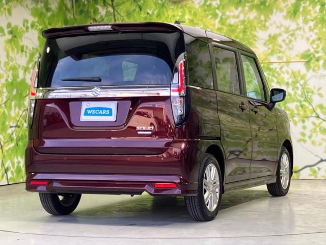 ソリオ ハイブリッドMZ 保証書/社外 8インチ SDナビ/セーフティサポート(スズキ)/両側電動スライドドア/シートヒーター 前席/車線逸脱防止支援システム/ヘッドランプ LED/USBジャック/Bluetooth接続(3枚目)