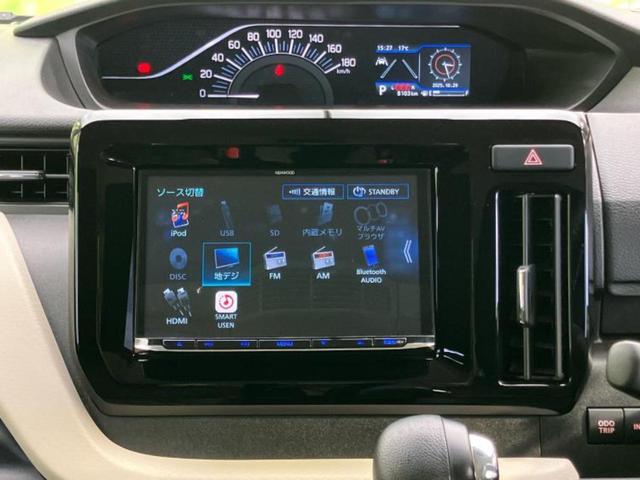 ソリオ ハイブリッドMZ 保証書/社外 8インチ SDナビ/セーフティサポート(スズキ)/両側電動スライドドア/シートヒーター 前席/車線逸脱防止支援システム/ヘッドランプ LED/USBジャック/Bluetooth接続(11枚目)