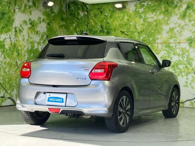 スイフト 4WDハイブリッドRS 新品タイヤ/セーフティサポート(スズキ)/シートヒーター 前席/車線逸脱防止支援システム/ヘッドランプ LED/USBジャック/EBD付ABS/横滑り防止装置/アイドリングストップ/禁煙車 4WD(3枚目)