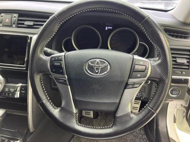 マークX 250S デジタルインナーミラー/トヨタセーフティセンス/シートヒーター/車線逸脱防止支援システム/ドライブレコーダー 純正/ヘッドランプ HID/ETC/EBD付ABS/横滑り防止装置 衝突被害軽減システム(10枚目)