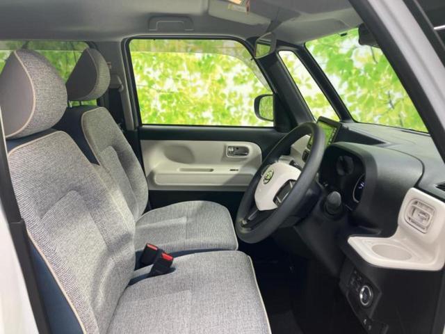 ムーヴキャンバス ストライプスＧ　新品タイヤ／保証書／純正　ＳＤナビ／スマートアシスト（トヨタ・ダイハツ）／両側電動スライドドア／シートヒーター　前席／パノラマモニター／車線逸脱防止支援システム　衝突被害軽減システム　全周囲カメラ（4枚目）