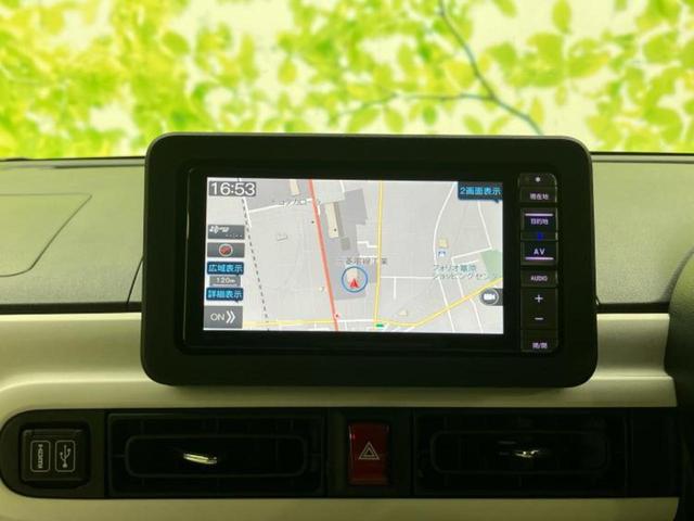 ムーヴキャンバス ストライプスＧ　新品タイヤ／保証書／純正　ＳＤナビ／スマートアシスト（トヨタ・ダイハツ）／両側電動スライドドア／シートヒーター　前席／パノラマモニター／車線逸脱防止支援システム　衝突被害軽減システム　全周囲カメラ（10枚目）