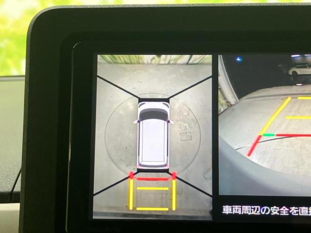 ムーヴキャンバス ストライプスＧ　新品タイヤ／保証書／純正　ＳＤナビ／スマートアシスト（トヨタ・ダイハツ）／両側電動スライドドア／シートヒーター　前席／パノラマモニター／車線逸脱防止支援システム　衝突被害軽減システム　全周囲カメラ（14枚目）