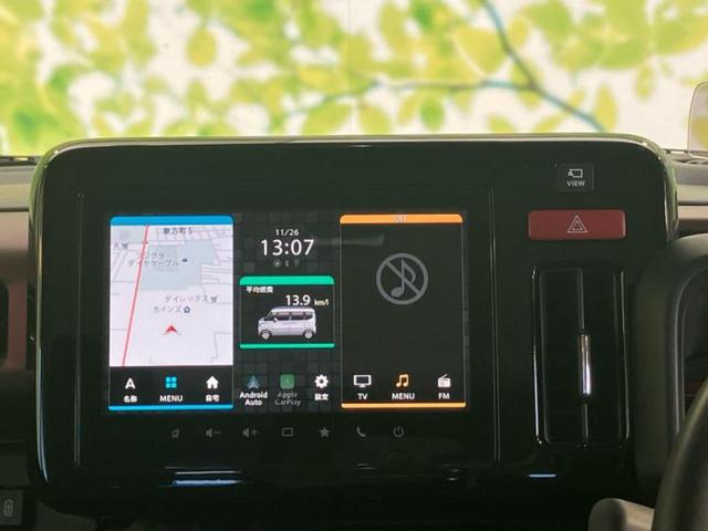 スペーシアカスタム ハイブリッドＸＳ　保証書／純正　９インチ　ＳＤナビ／セーフティサポート（スズキ）／両側電動スライドドア／シートヒーター／全方位モニター用カメラ／車線逸脱防止支援システム／シート　ハーフレザー　衝突被害軽減システム（9枚目）