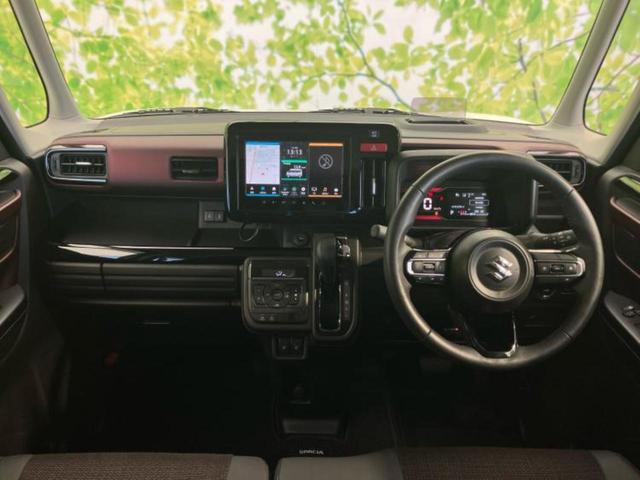 スペーシアカスタム ハイブリッドＸＳ　保証書／純正　９インチ　ＳＤナビ／セーフティサポート（スズキ）／両側電動スライドドア／シートヒーター／全方位モニター用カメラ／車線逸脱防止支援システム／シート　ハーフレザー　衝突被害軽減システム（32枚目）