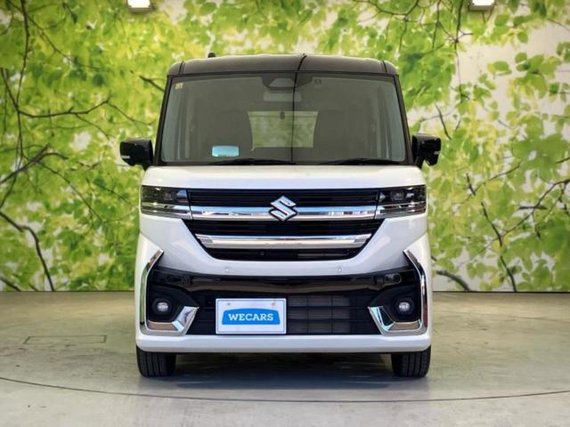 スペーシアカスタム ハイブリッドＸＳ　保証書／純正　９インチ　ＳＤナビ／セーフティサポート（スズキ）／両側電動スライドドア／シートヒーター／全方位モニター用カメラ／車線逸脱防止支援システム／シート　ハーフレザー　衝突被害軽減システム（51枚目）