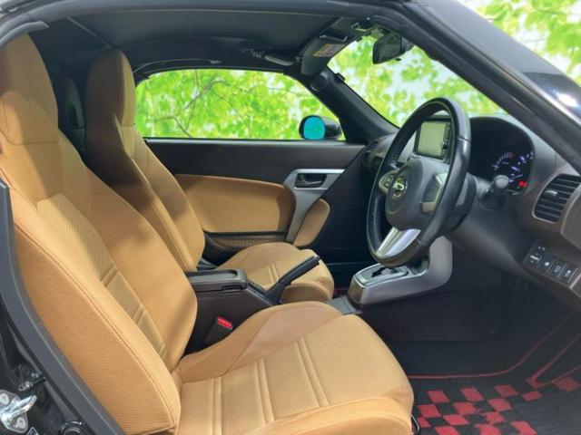 コペン ローブ 新品タイヤ/保証書/社外 SDナビ/シートヒーター/ヘッドランプ LED/Bluetooth接続/ETC/EBD付ABS/横滑り防止装置/アイドリングストップ/バックモニター バックカメラ 禁煙車(4枚目)