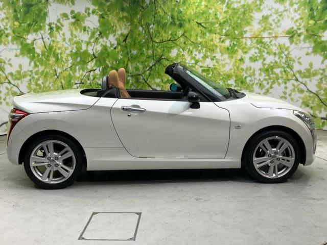 コペン ローブ 新品タイヤ/保証書/社外 SDナビ/シートヒーター/ヘッドランプ LED/Bluetooth接続/ETC/EBD付ABS/横滑り防止装置/アイドリングストップ/バックモニター バックカメラ 禁煙車(35枚目)